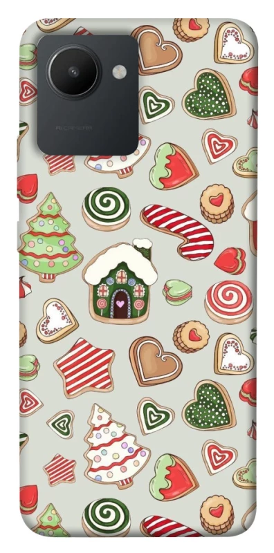 Чехол на Realme C30s Новогодний v7 фото 1 из 1