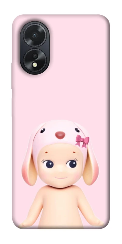 Чохол на Oppo A18 Pink Ribbon Hop фото 1 з 1