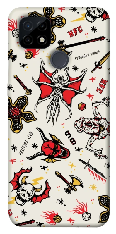 Чехол на Realme C21 Stranger Things ver.2 фото 1 из 1