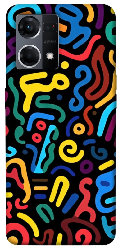 Чохол на Oppo Reno 7 4G abstraction фото 1 з 1