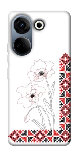Чехол на TECNO Camon 20 Pro (CK7n) Вышиванка на смартфон фото 1 из 1