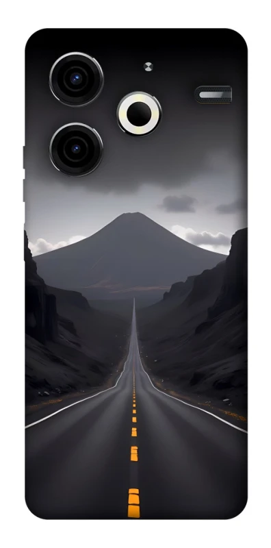 Чехол на TECNO Pova 6 Neo (LI6) Black mountains фото 1 из 1