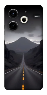 Чехол на TECNO Pova 6 Neo (LI6) Black mountains фото 1 из 1