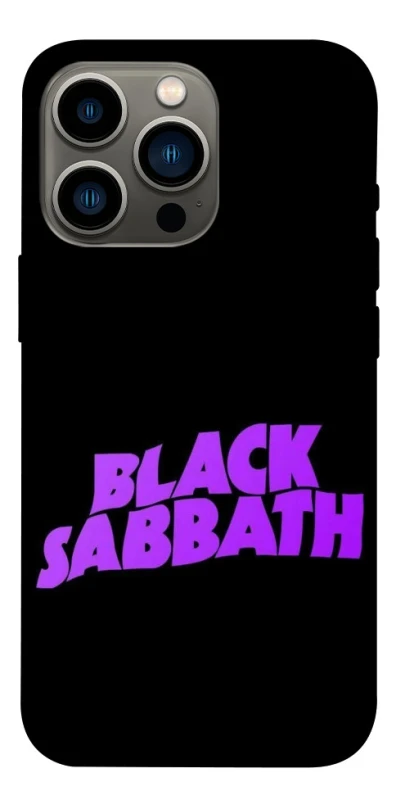 Чехол на Apple iPhone 13 Pro (6.1") Black Sabbath logo ver.1 фото 1 из 1