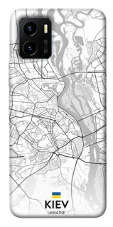 Чехол на Vivo Y15s Kiev white map фото 1 из 1