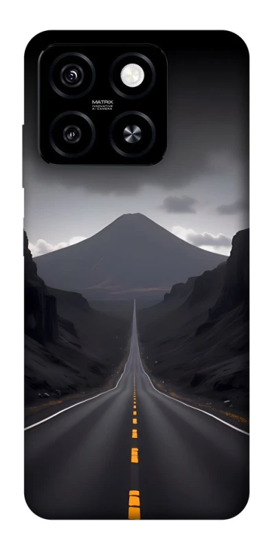 Чехол на ZTE Blade A55 4G Black mountains фото 1 из 1