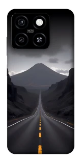 Чехол на ZTE Blade A55 4G Black mountains фото 1 из 1