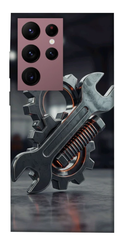 Чохол на Samsung Galaxy S22 Ultra Mechanic фото 1 з 1