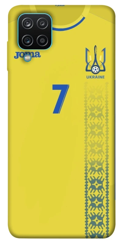 Чехол на Samsung Galaxy M12 UA-Football ver.3 фото 1 из 1