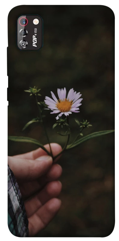 Чехол на TECNO POP 4 Pro Ромашка v4 фото 1 из 1