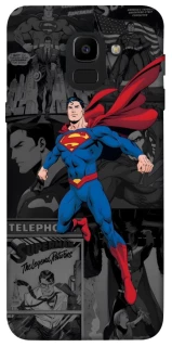Чехол на Samsung J600F Galaxy J6 (2018) superman comics фото 1 из 1