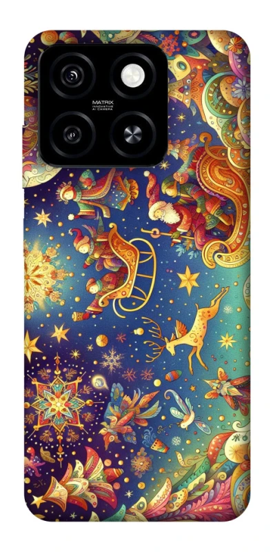 Чохол на ZTE Blade A55 4G Christmas spirit ver.10 фото 1 з 1