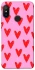Чохол на Xiaomi Mi A2 Lite / Xiaomi Redmi 6 Pro Red hearts 2 фото 1 з 1