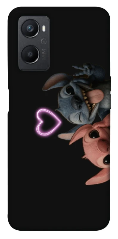 Чехол на Oppo A96 Love Stitch & Angel фото 1 из 1
