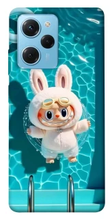 Чохол на Xiaomi Poco X5 Pro 5G Labubu in the pool ver.2 фото 1 з 1