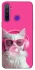 Чехол на Realme 5 Pink kitty фото 1 из 1