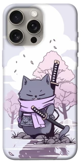 Чехол на Apple iPhone 15 Pro Max (6.7") Samurai cat фото 1 из 1
