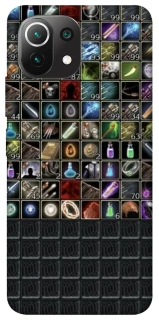 Чехол на Xiaomi Mi 11 Lite Inventory menu ver.2 фото 1 из 1