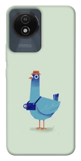 Чохол на Vivo Y02 Голуб-детектив фото 1 з 1