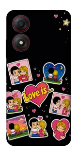 Чохол на ZTE Blade A34 4G Love is фото 1 з 1