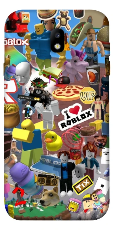 Чохол на Samsung J730 Galaxy J7 (2017) Roblox collage ver.5 фото 1 з 1