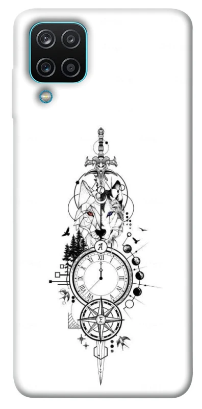 Чехол на Samsung Galaxy M12 Tattoo ver.8 фото 1 из 1
