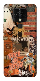 Чехол на TECNO Camon 16 SE Halloween Style ver.3 фото 1 из 1