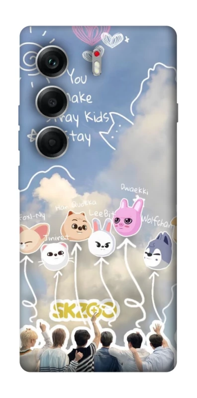 Чохол на Tecno Camon 40 Stray Kids Full Force фото 1 з 1