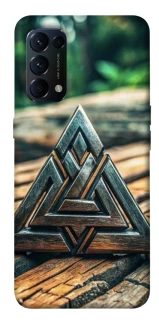Чехол на Oppo Reno 5 4G Valknut ver.2 фото 1 из 1