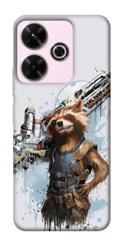 Чехол на Xiaomi Redmi 13 4G Rocket Raccoon фото 1 из 1