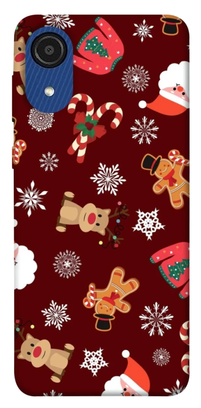 Чохол на Samsung Galaxy A03 Core Новорічний v6 фото 1 з 1
