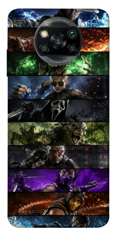 Чехол на Xiaomi Poco X3 NFC / Poco X3 Pro Mortal Kombat ver.3 фото 1 из 1