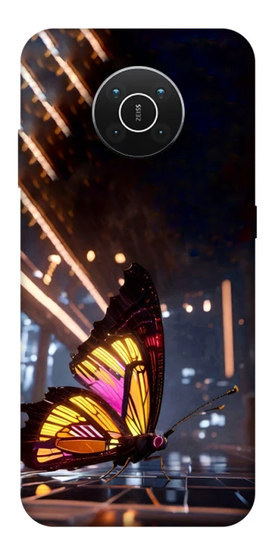 Чехол на Nokia X10 / X20 Cyber butterfly фото 1 из 1