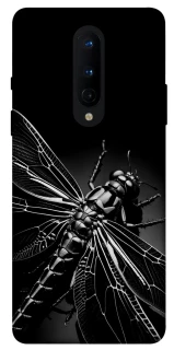 Чохол на OnePlus 8 Black dragonfly фото 1 з 1