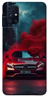 Чехол на Samsung Galaxy M31s Mercedes in smoke фото 1 из 1