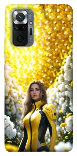 Чехол на Xiaomi Redmi Note 10 Pro Cyber space girl ver.2 фото 1 из 1