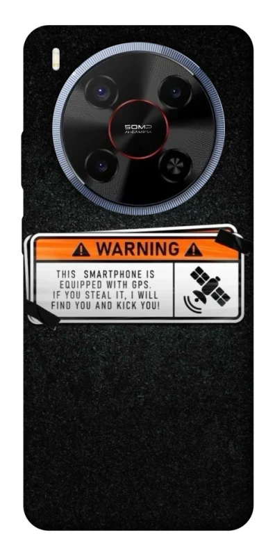 Чехол на ZTE Blade V70 Max Warning фото 1 из 1