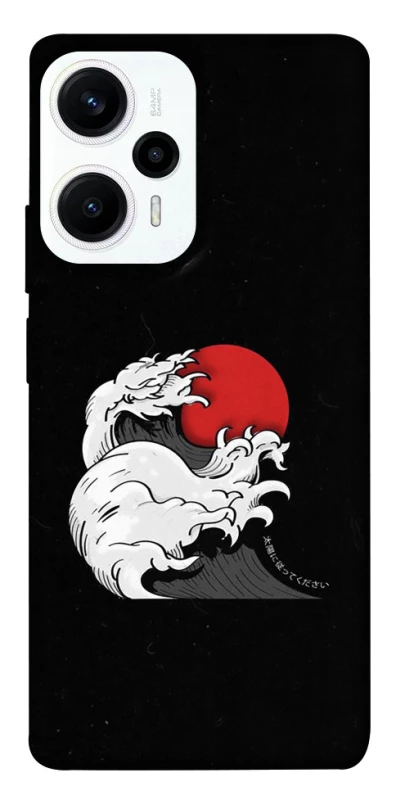 Чехол на Xiaomi Poco F5 / Note 12 Turbo Волны Японии v2 фото 1 из 1