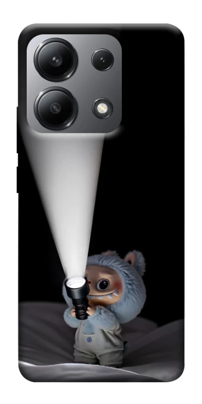 Чохол на Xiaomi Redmi Note 13 4G Labubu with flashlight ver.3 фото 1 з 1