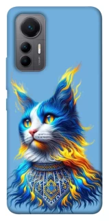 Чохол на Xiaomi 12 Lite Кіт патріот фото 1 з 1
