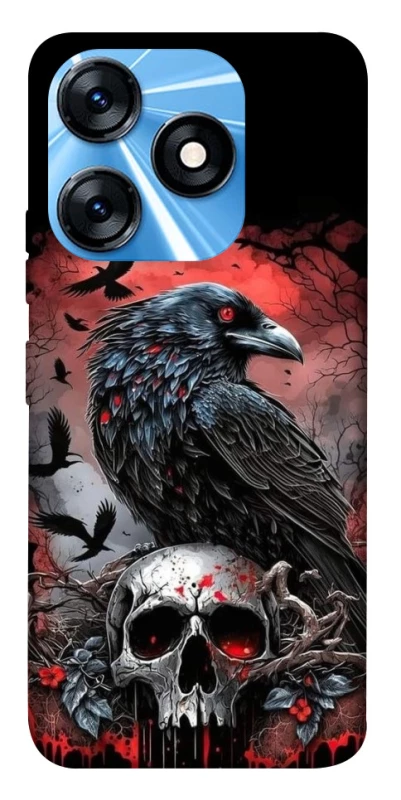 Чехол на TECNO Spark 10 Death eagle фото 1 из 1