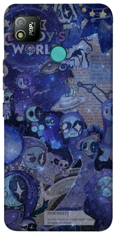 Чехол на TECNO POP 4 Shelly Dandy world фото 1 из 1
