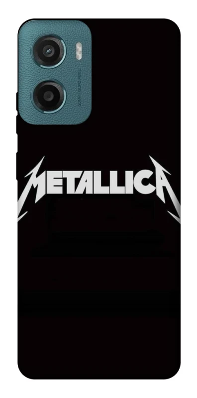 Чохол на Motorola Moto G06 Metallica logo фото 1 Чохол на Motorola Moto G06 Metallica logo фото 1 з 1