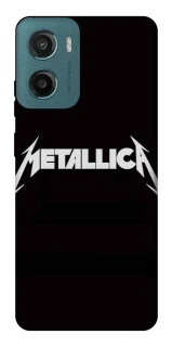 Чохол на Motorola Moto G06 Metallica logo фото 1 Чохол на Motorola Moto G06 Metallica logo фото 1 з 1