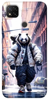 Чохол на Xiaomi Redmi 9C Панда кур'єр фото 1 з 1