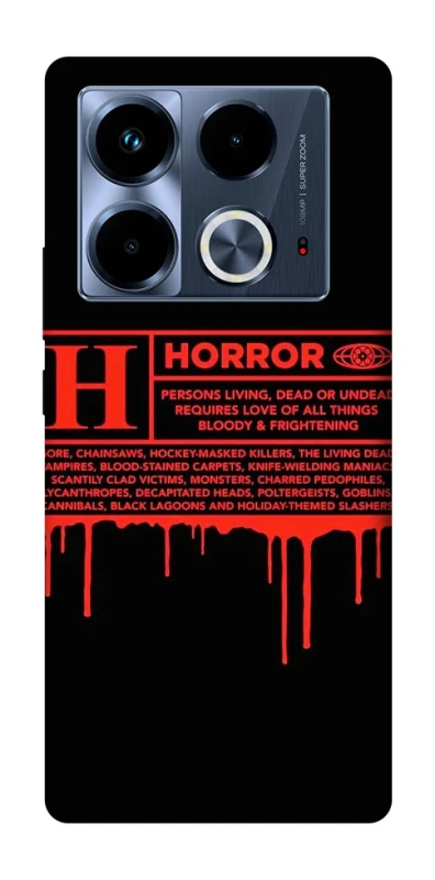 Чохол на Infinix Note 40 4G Horror Halloween фото 1 з 1