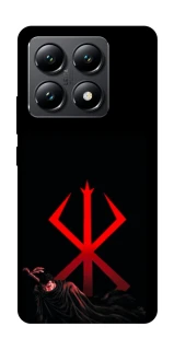 Чехол на Xiaomi 14T Berserk Red Logo фото 1 из 1