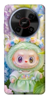 Чехол на ZTE Blade V70 Max Labubu & Flowers ver.2 фото 1 из 1