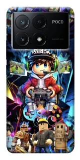 Чехол на Xiaomi Poco X6 Roblox collage ver.4 фото 1 из 1