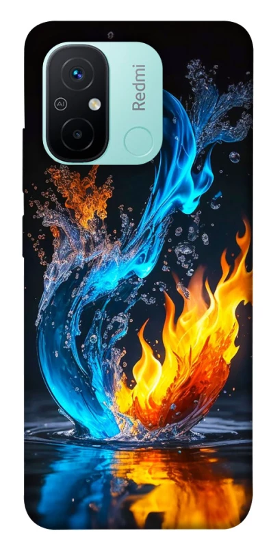 Чохол на Xiaomi Redmi 12C / Poco C55 Water And Fire фото 1 з 1